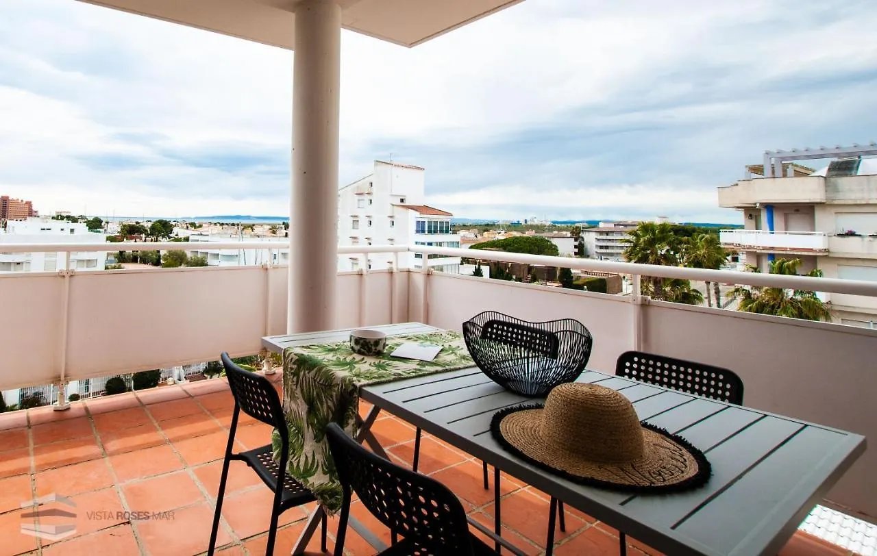 Vista Roses Mar - Apartamento con piscina II