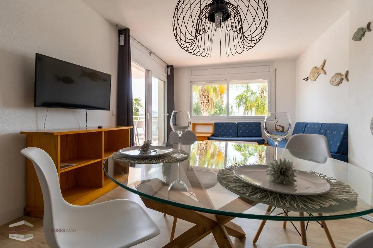 Vista Roses Mar - Apartamento con piscina II